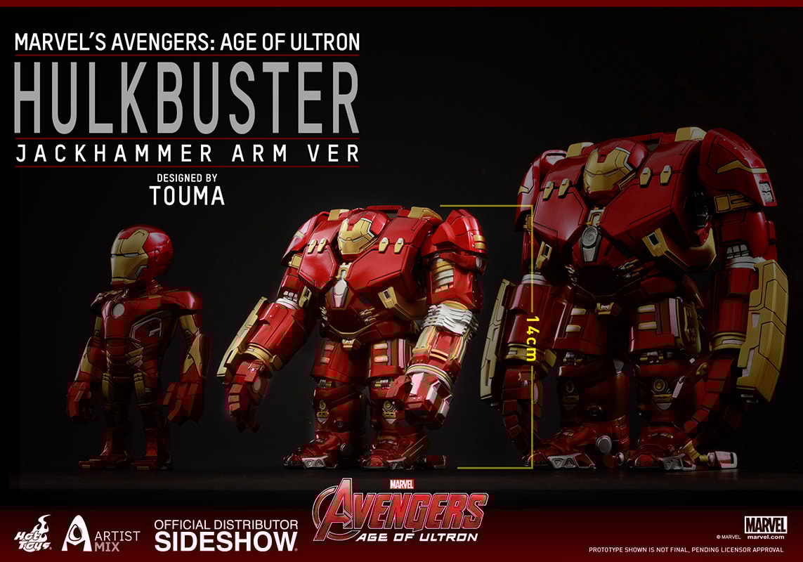 Hot toys hulkbuster jackhammer clearance