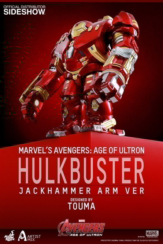 Hot toys hulkbuster jackhammer new arrivals