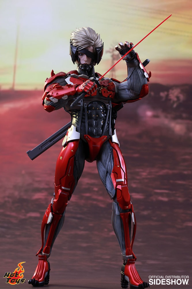 Metal Gear Raiden Inferno Armor Version Sixth Scale Figure  Exclusive Edition (Prototype Shown) View 8