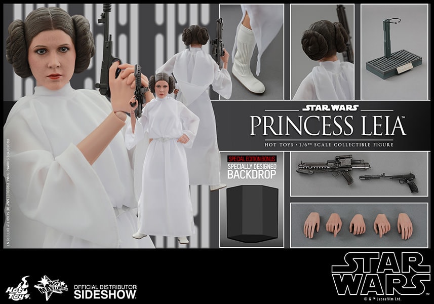 Star Wars Princess Leia Sixth Scale Figure by Hot Toys