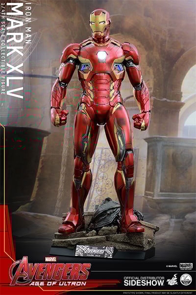 週末限定ンセール XLV Mark Man Iron Marvel Quarter Toys Hot by Figure Scale アメコミ