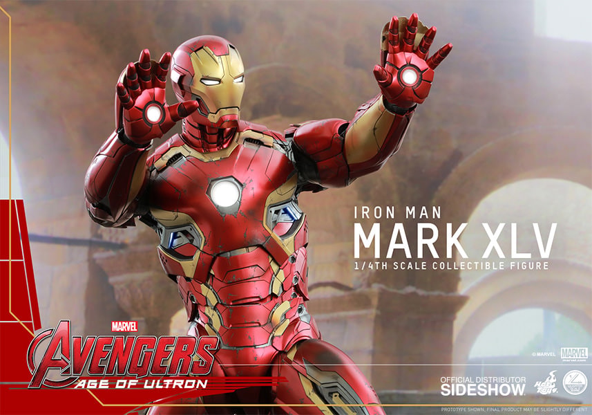 Marvel Iron Man Mark XLV Quarter Scale Figure  Collector Edition (Prototype Shown) View 14