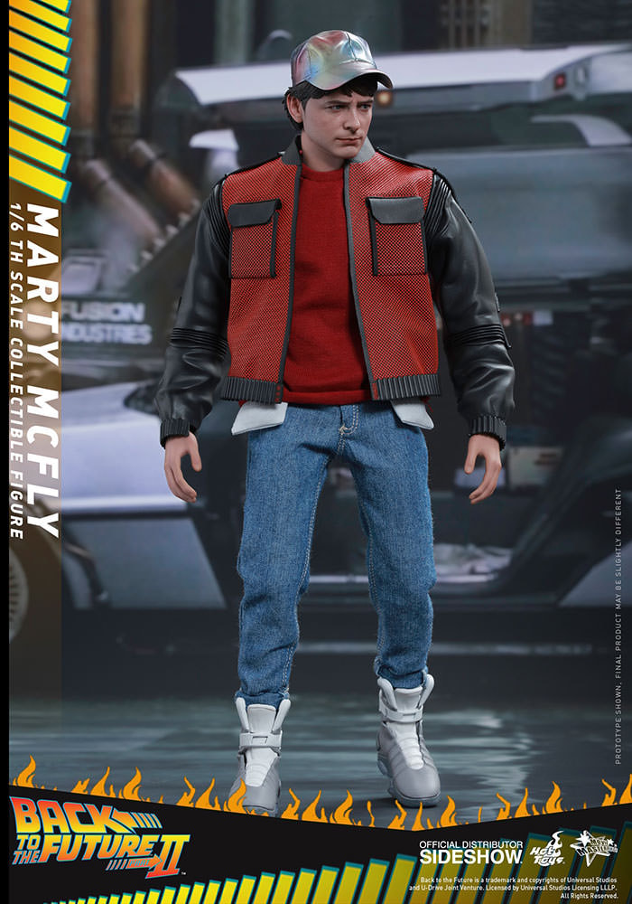 Figurine Retour Vers Le Futur II : Marty Mcfly Statuette 1/10 Art Sc..