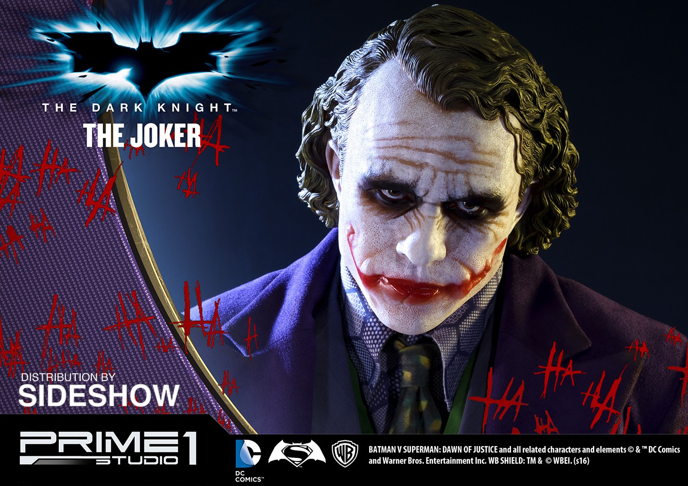 DC Comics The Joker Polystone Statue  (Prototype Shown) View 11