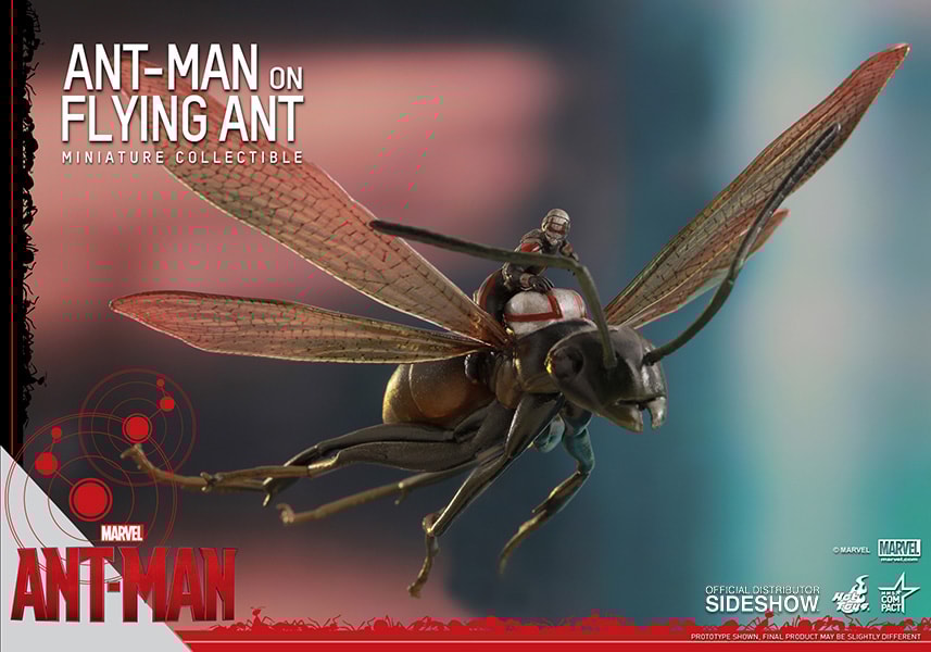 Marvel Ant Man on Flying Ant Collectible Figure by Hot Toys