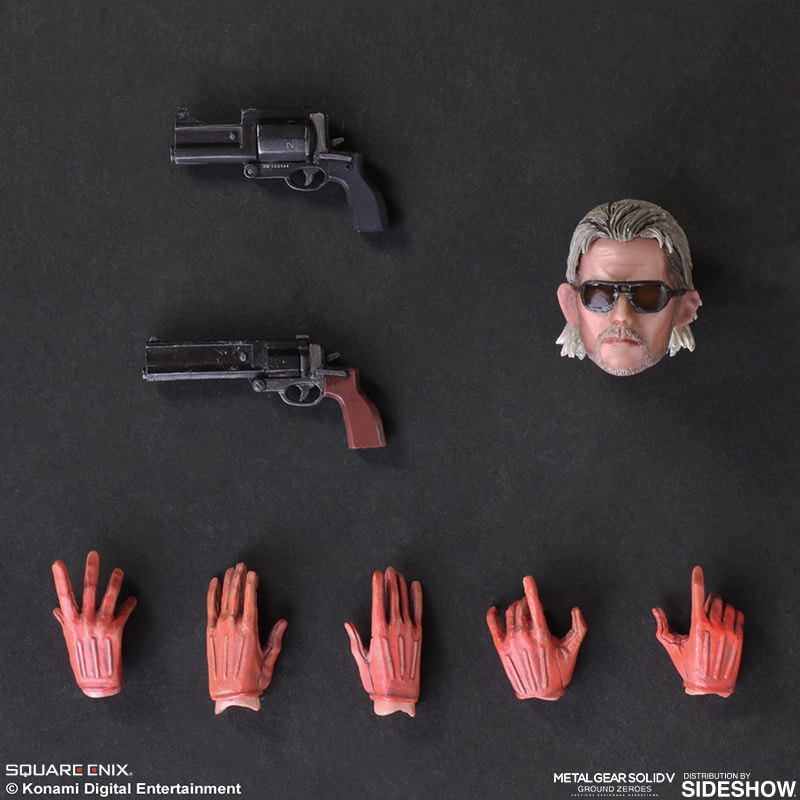 Metal Gear Solid Ocelot Collectible Figure  (Prototype Shown) View 7