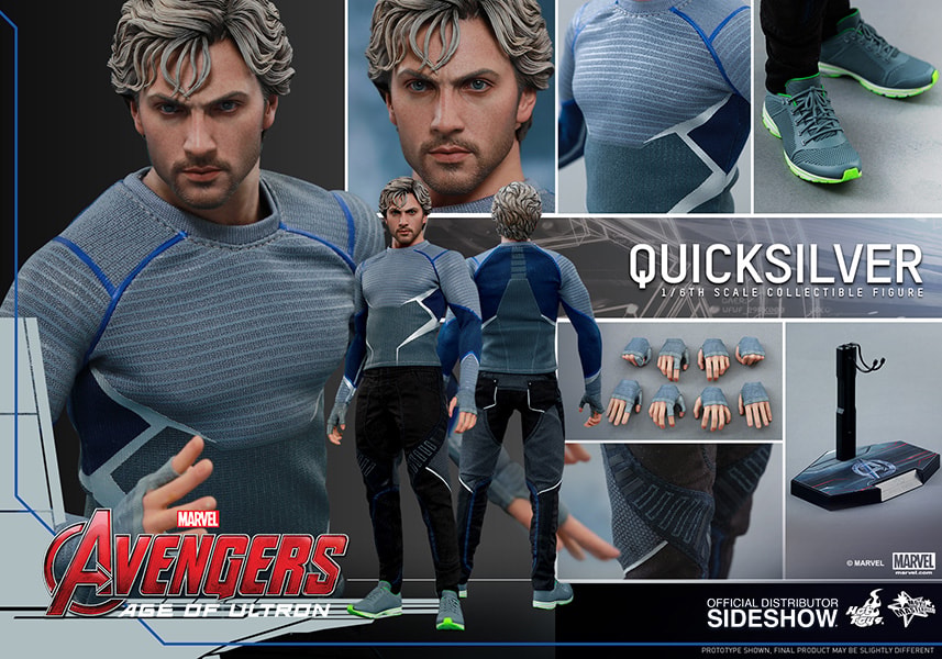 Marvel Quicksilver Sixth Scale Figure  (Prototype Shown) View 15