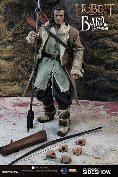 The Hobbit Bard Sixth Scale Figure  (Prototype Shown) View 8