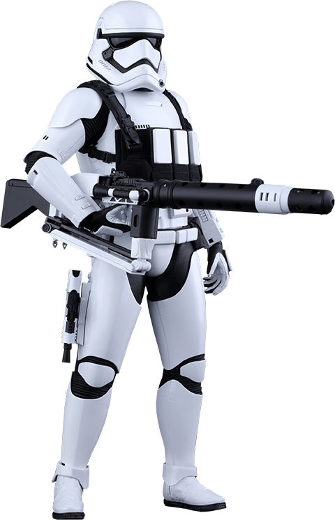 Star Wars First Order Stormtrooper with Megablaster Sixth Sc