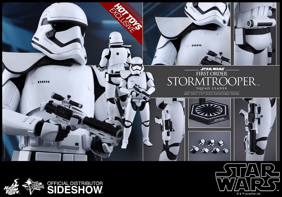 First Order Stormtrooper Squad Leader Exclusive Edition (Prototype Shown) View 11
