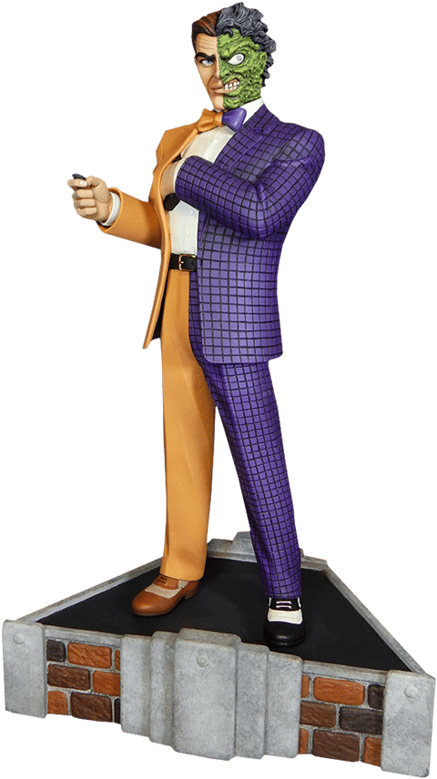 DC Comics Classic Two Face Maquette  (Prototype Shown) View 5