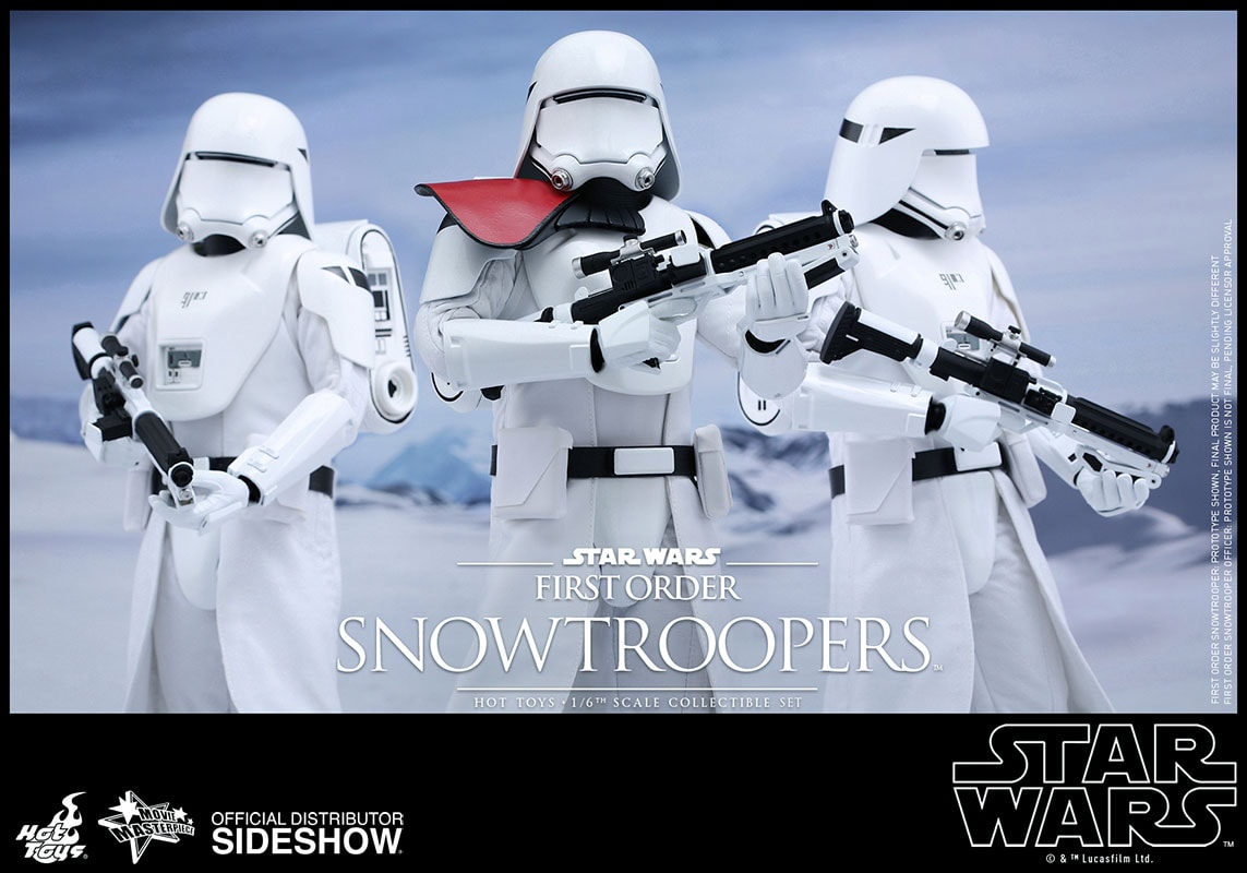 First Order Snowtroopers- Prototype Shown