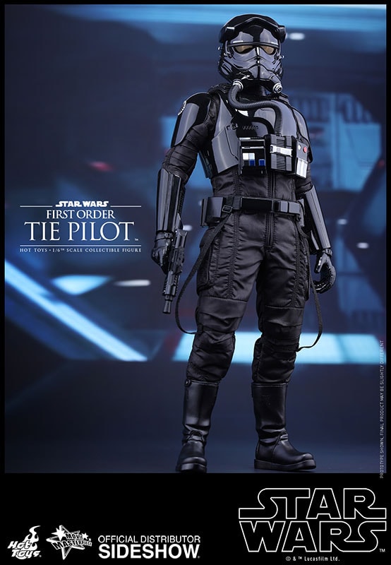 First Order TIE Pilot (Prototype Shown) View 2