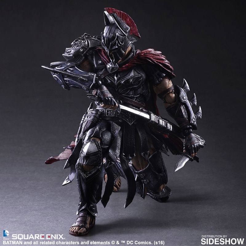 中古 PLAY ARTS改 BATMAN:Timeless スパルタ DC Comics Batman Timeless Sparta Collectible Figure by Squar