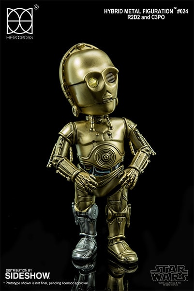Star Wars C-3PO and R2-D2 Collectible Figure by Herocross Co