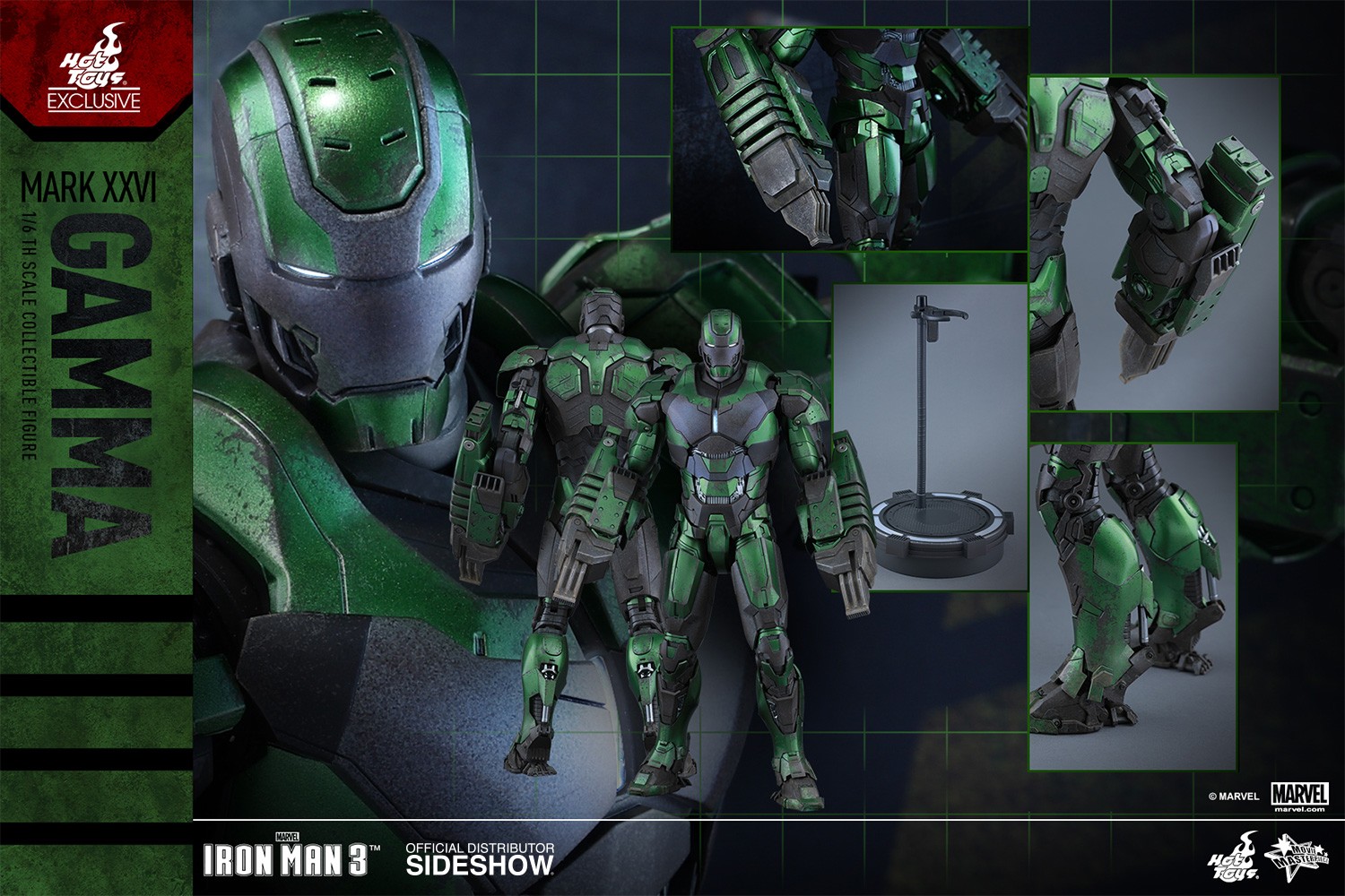 Iron Man Mark XXVI - Gamma Exclusive Edition (Prototype Shown) View 22