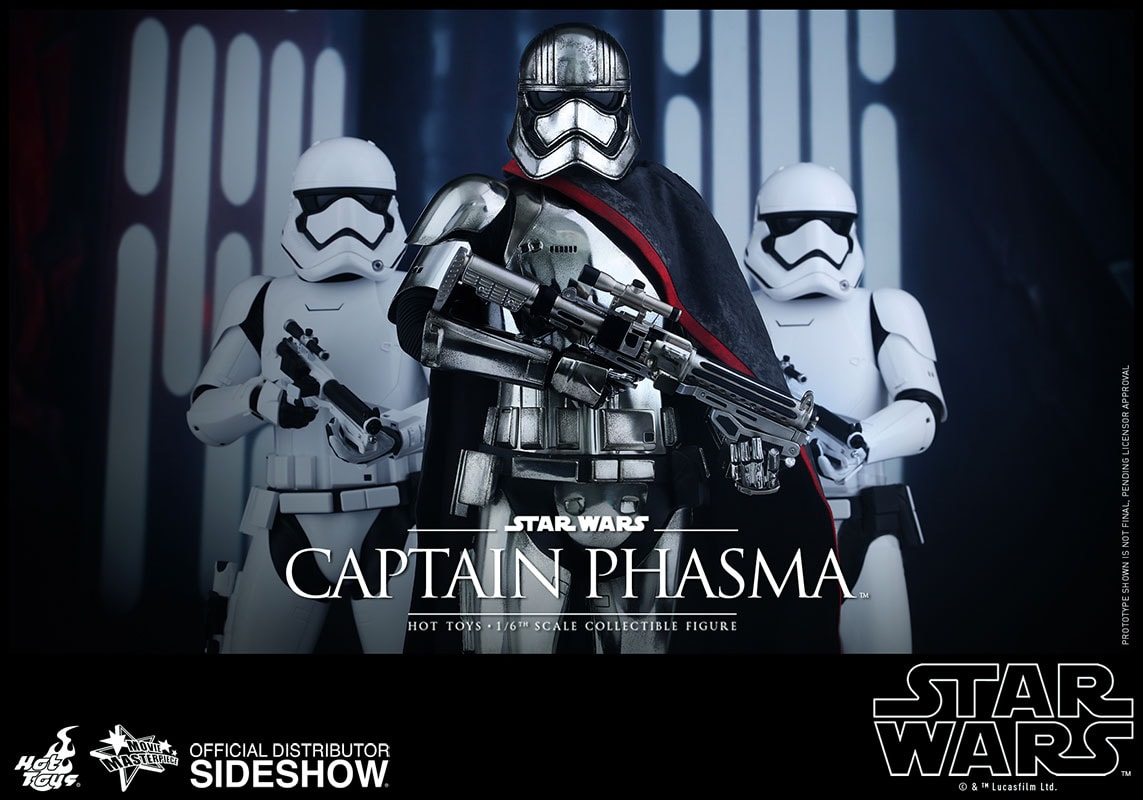 Star Wars Captain Phasma Sixth Scale Figure  (Prototype Shown) View 1