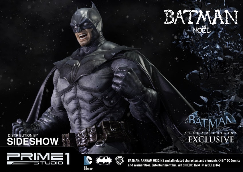DC Comics Batman Noel Version Polystone Statue  Exclusive Edition (Prototype Shown) View 2