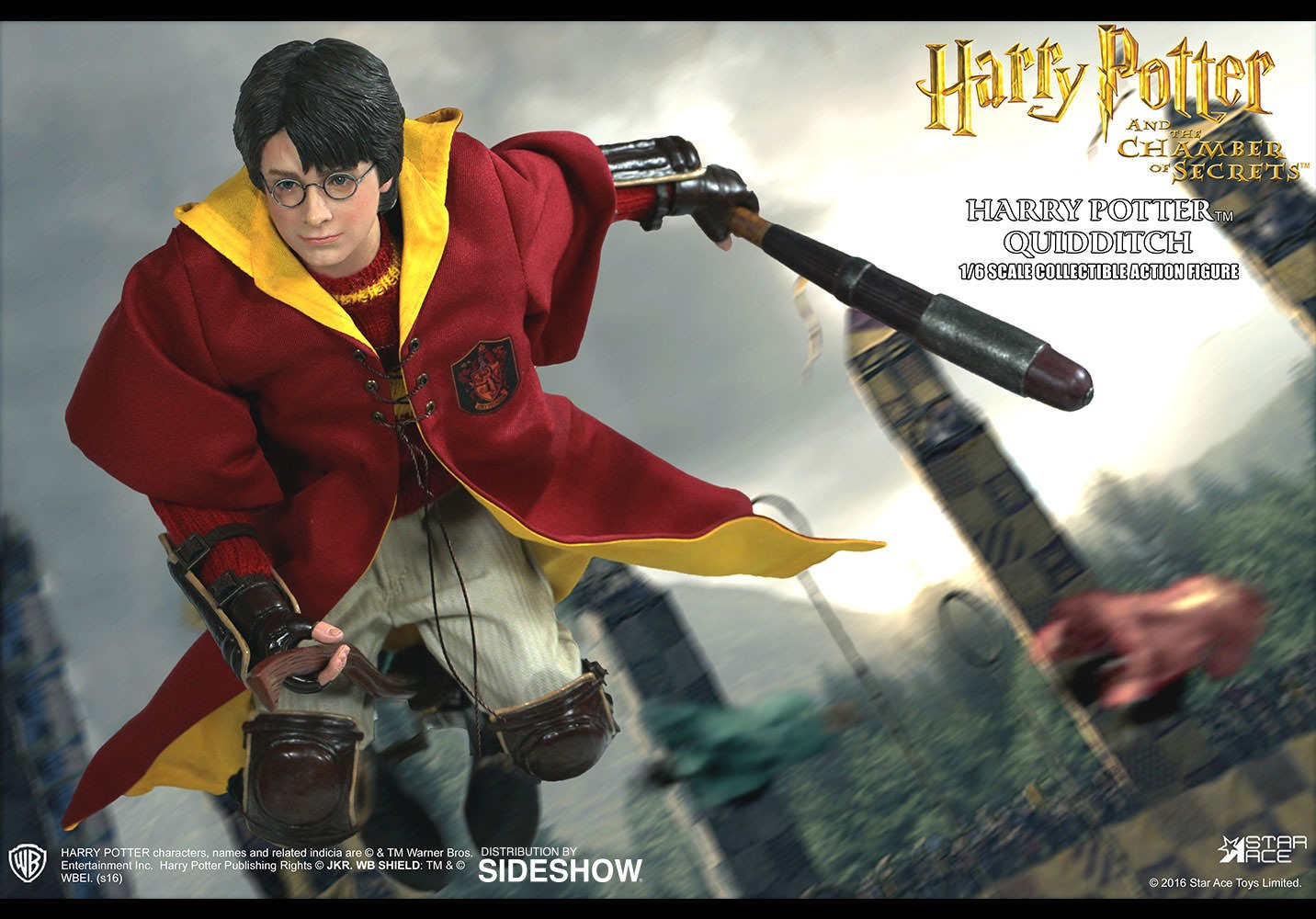 Harry Potter Harry Potter Quidditch Version Sixth Scale Figu