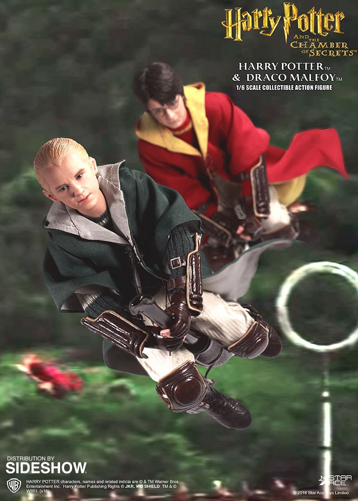 Harry Potter Harry Potter and Draco Malfoy Quidditch Version Sixth Scale Figure  (Prototype Shown) View 7