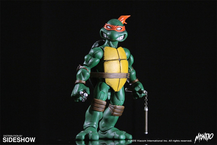 Teenage Mutant Ninja Turtles Michelangelo Sixth Scale Figure  (Prototype Shown) View 14