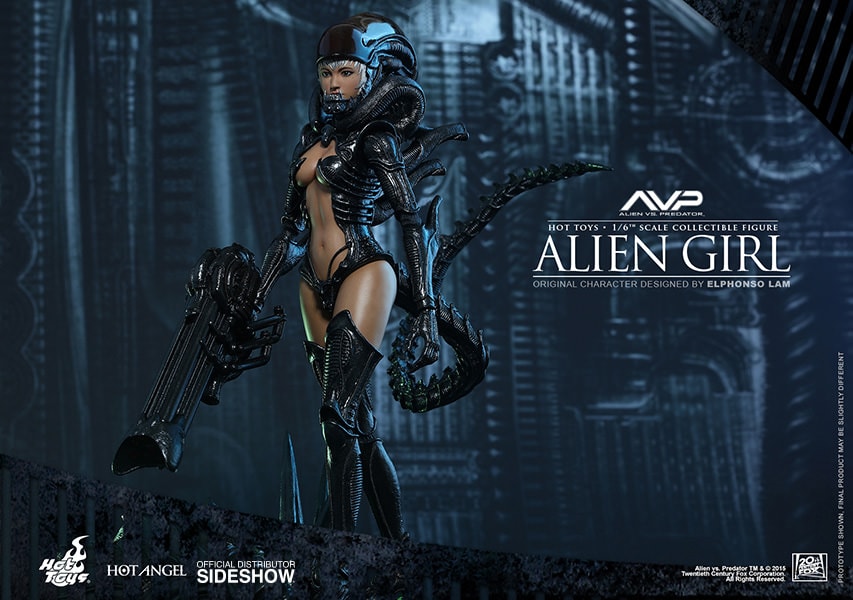 how to clean tpe sex doll Alien VS Predator Alien Girl Sixth Scale Figure by Hot Toys