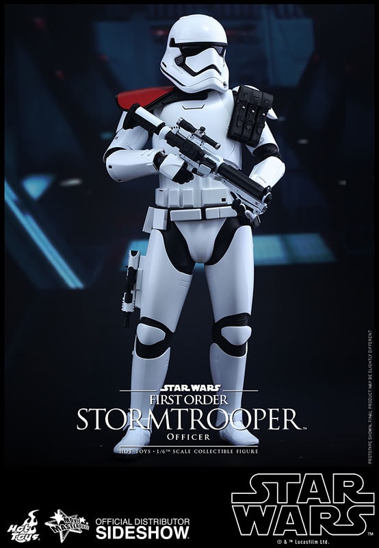 Star Wars First Order Stormtrooper Officer Sixth Scale Figur