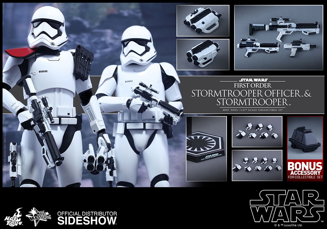 Star Wars First Order Stormtrooper Officer and Stormtrooper