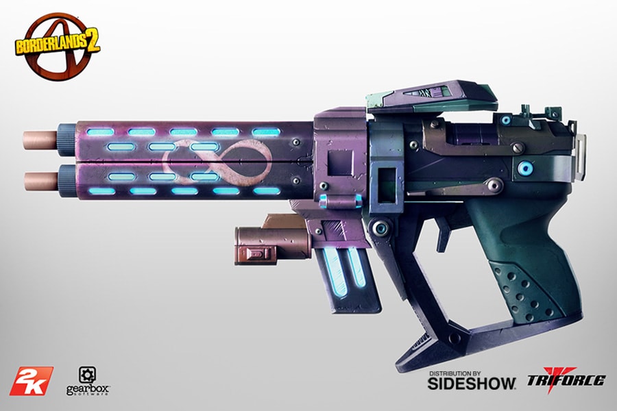 Borderlands Infinity Pistol Scaled Replica  (Prototype Shown) View 5