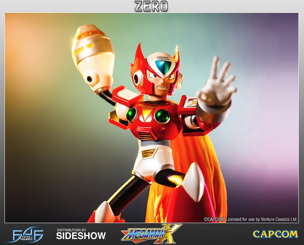 Mega Man Megaman X - Zero Statues  (Prototype Shown) View 7