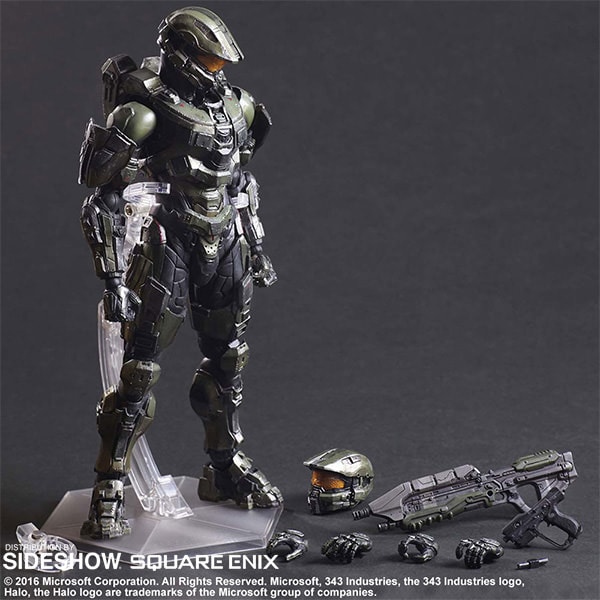 HALO Master Chief Collectible Figure  (Prototype Shown) View 9
