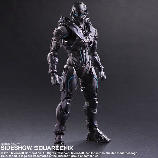 [サイン入り]Hot toys×Eric so halo 1/6　ソーファン Noble Six | Halo: Reach | No.1. Square Enix Play Arts Kai