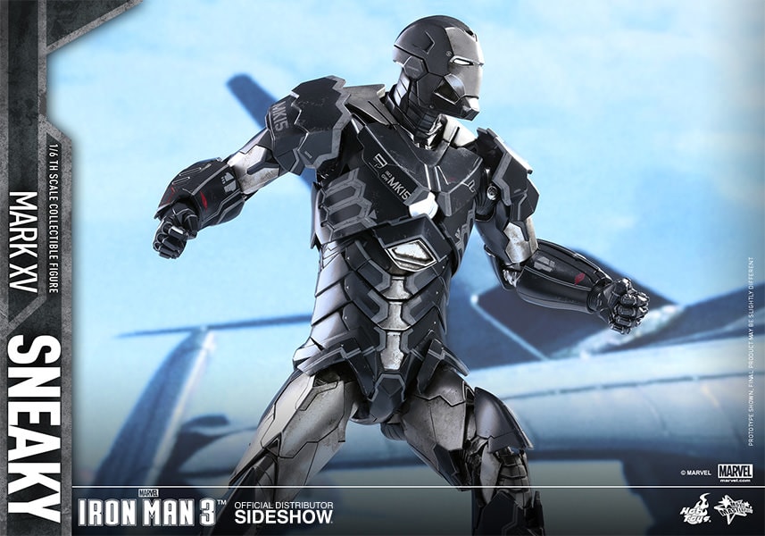 Marvel Iron Man Mark XV - Sneaky Sixth Scale Figure  (Prototype Shown) View 7