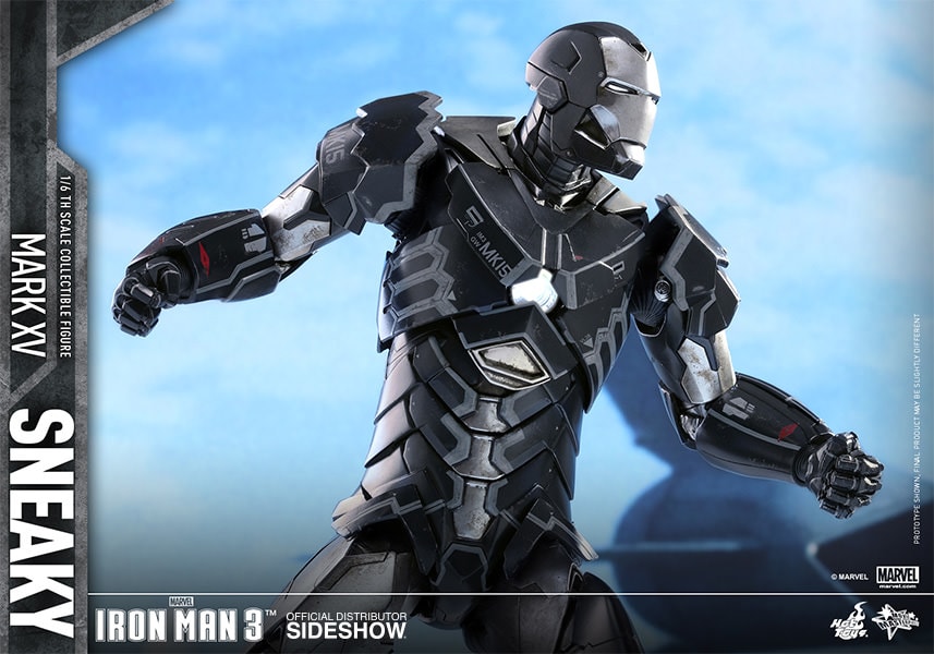 Marvel Iron Man Mark XV Sneaky Sixth Scale Figure by Hot T