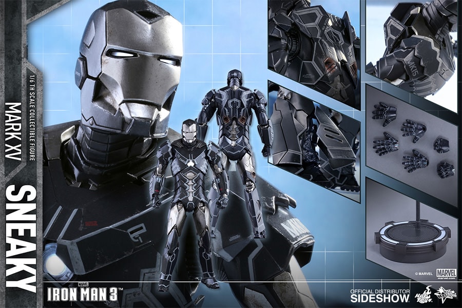 Marvel Iron Man Mark XV - Sneaky Sixth Scale Figure  (Prototype Shown) View 16
