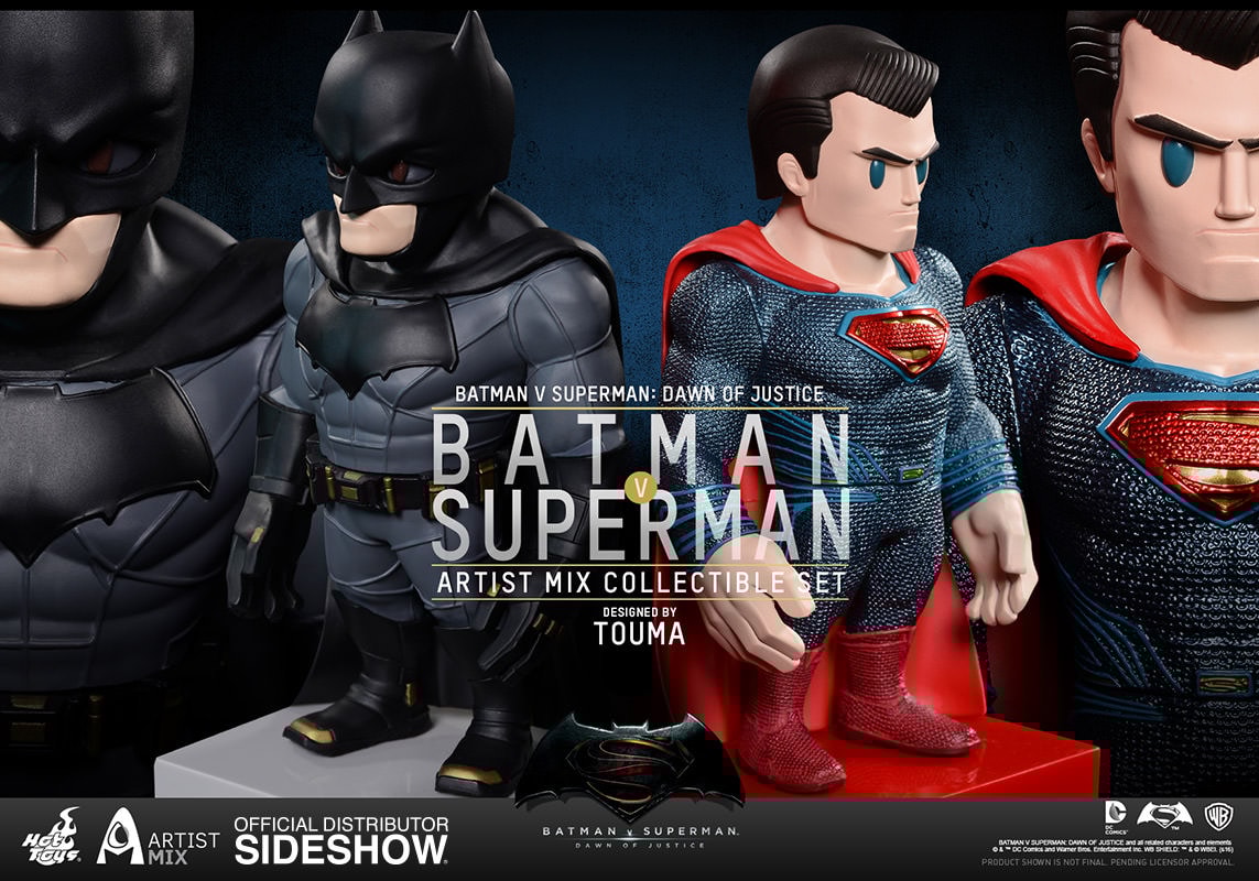 タモン・ホンダ & ケンタ・コバシ フィギュアセット DC Comics Batman and Superman Collectible Set by Hot Toys