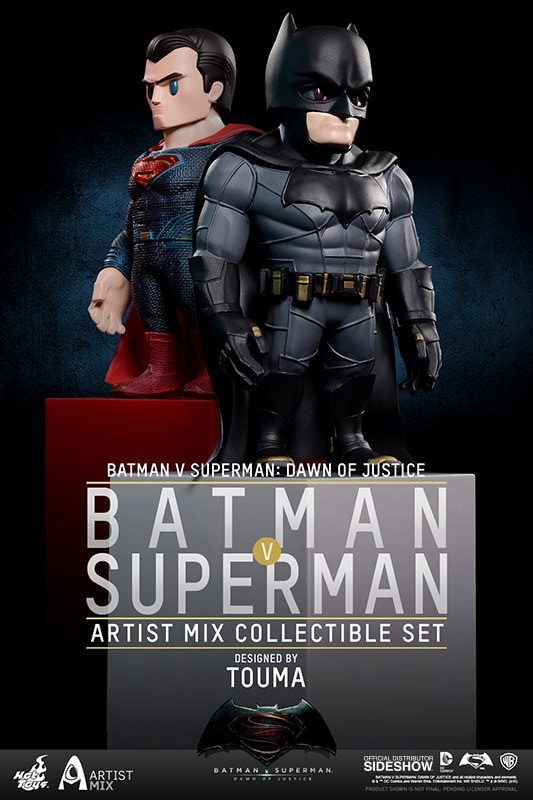 DC Comics Batman and Superman Collectible Set by Hot Toys