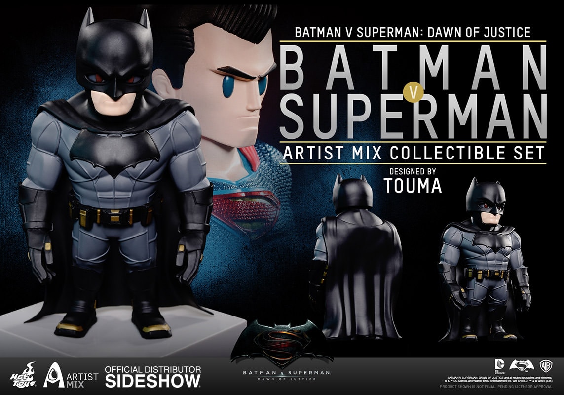 DC Comics Batman and Superman Collectible Set by Hot Toys