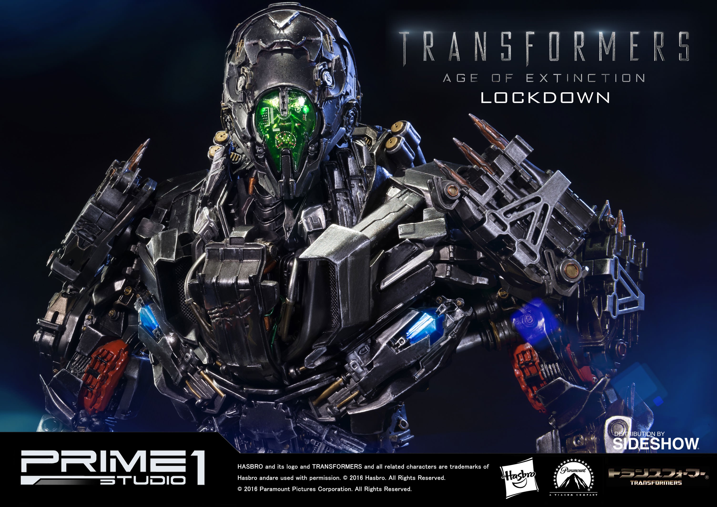 Transformers Lockdown Polystone Statue  Collector Edition (Prototype Shown) View 1