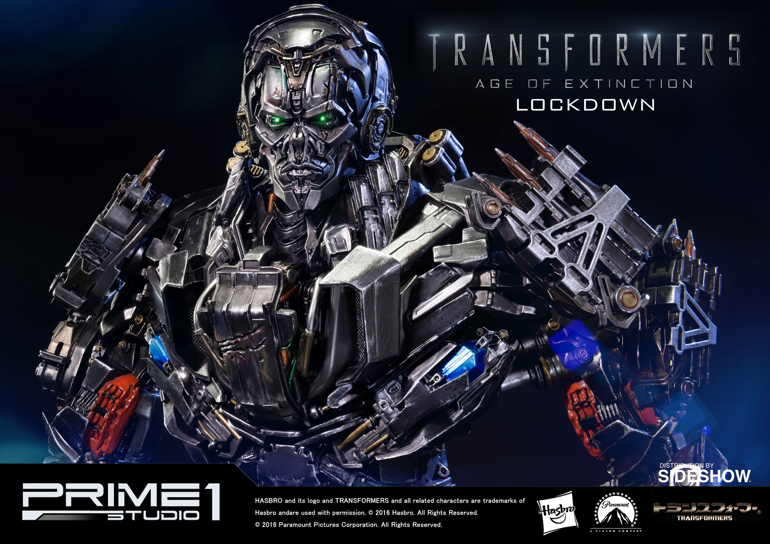 Transformers Lockdown Polystone Statue  Collector Edition (Prototype Shown) View 2