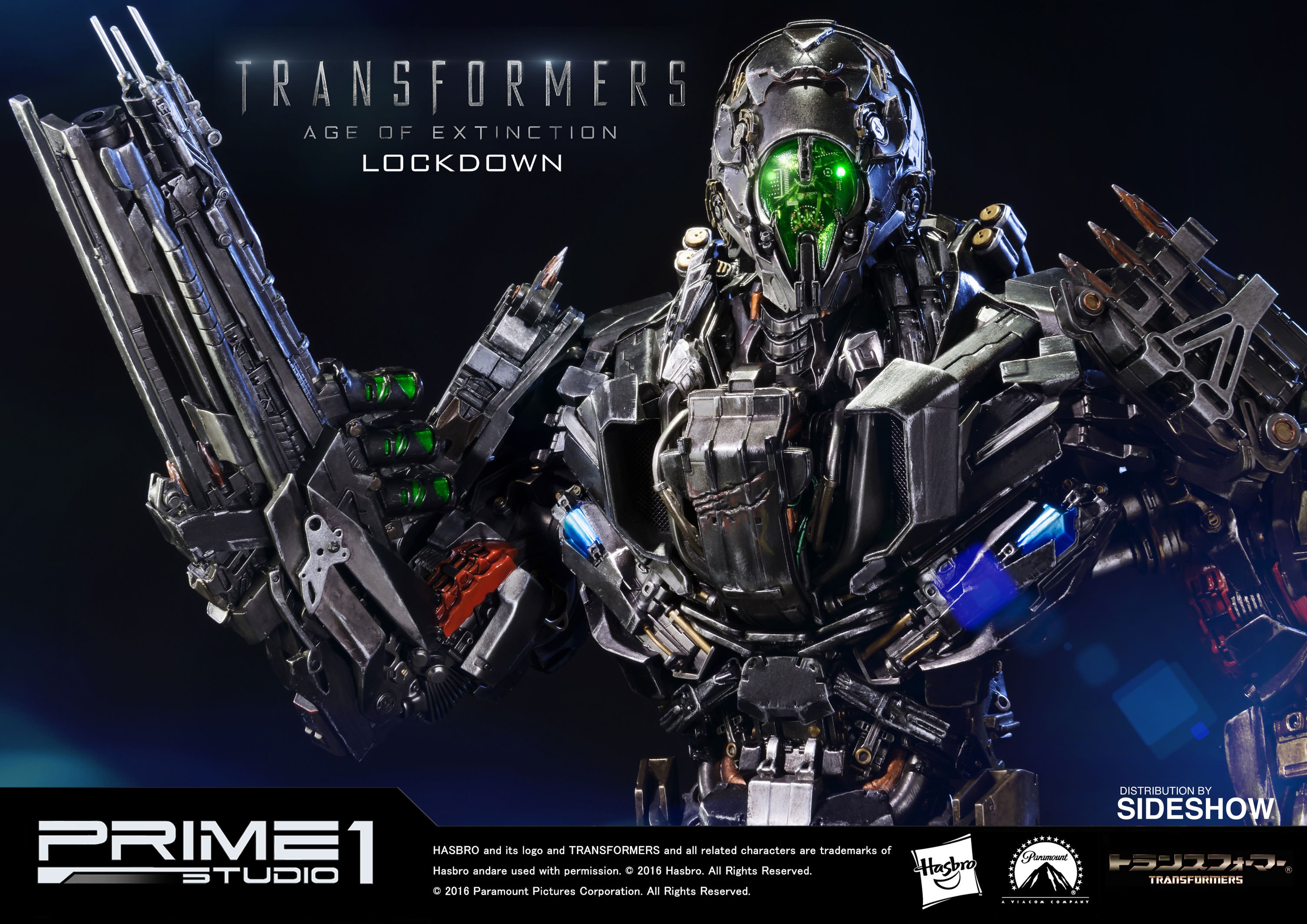 Transformers Lockdown Polystone Statue  Collector Edition (Prototype Shown) View 3