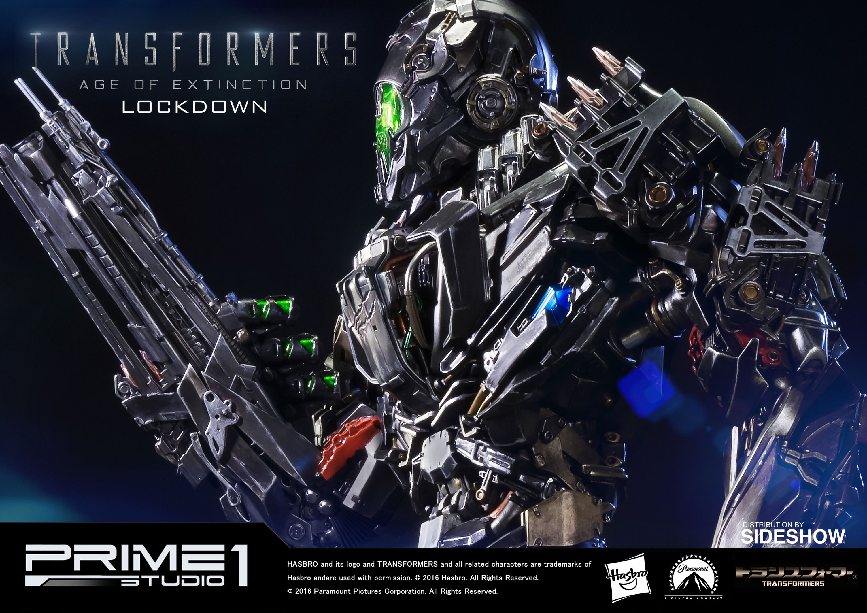 Transformers Lockdown Polystone Statue  Collector Edition (Prototype Shown) View 4