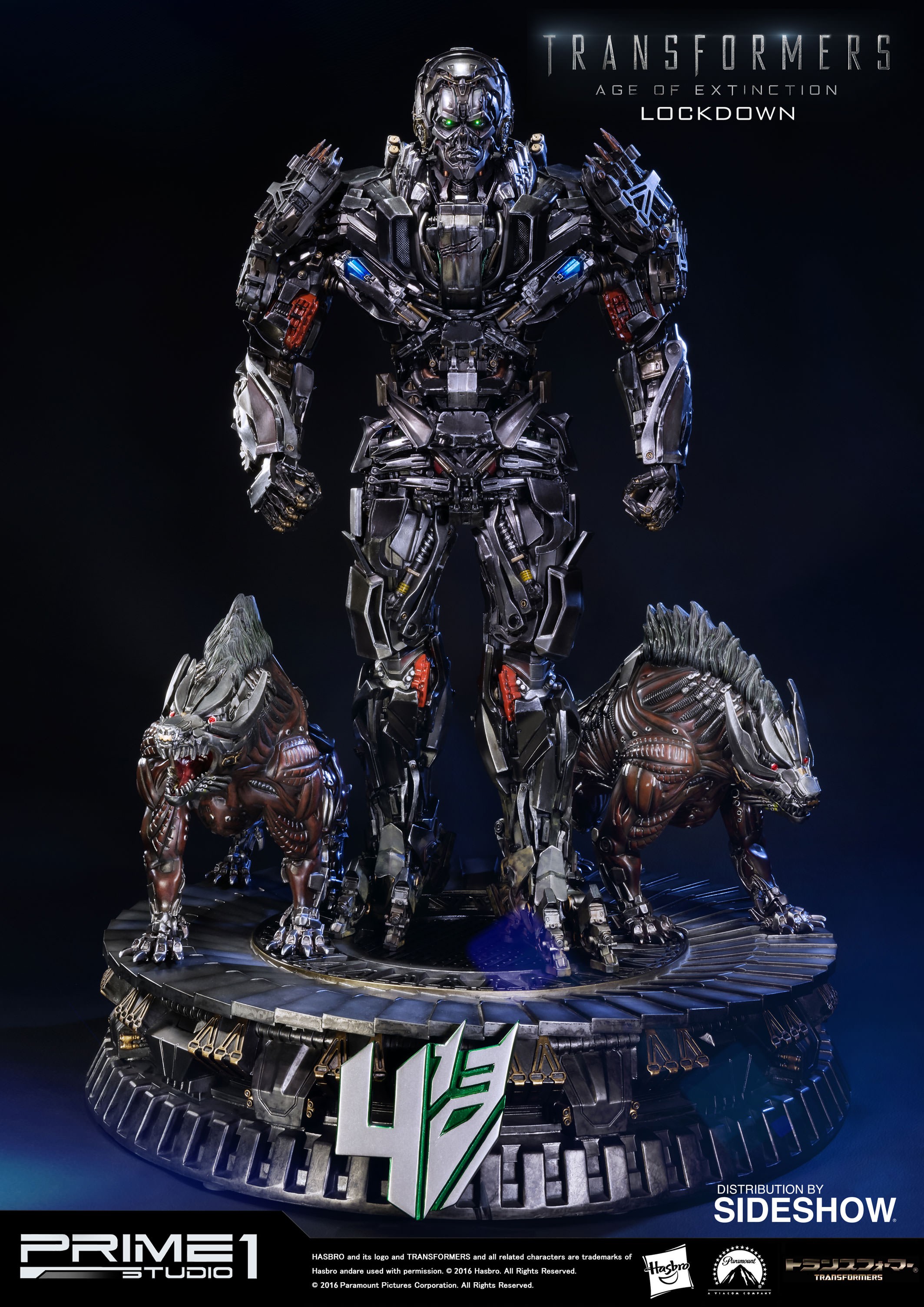 Transformers Lockdown Polystone Statue  Collector Edition (Prototype Shown) View 6