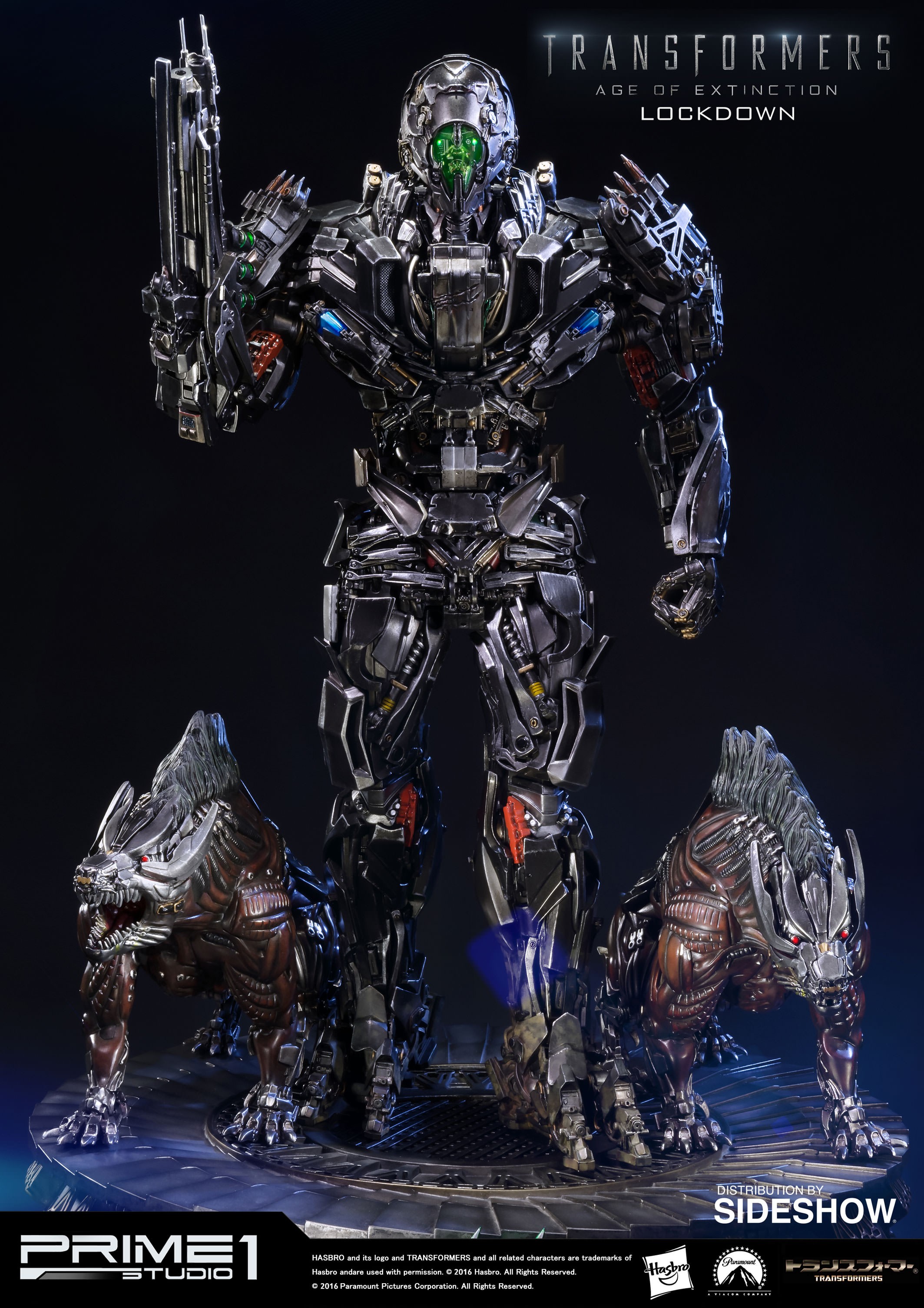 Transformers Lockdown Polystone Statue  Collector Edition (Prototype Shown) View 7
