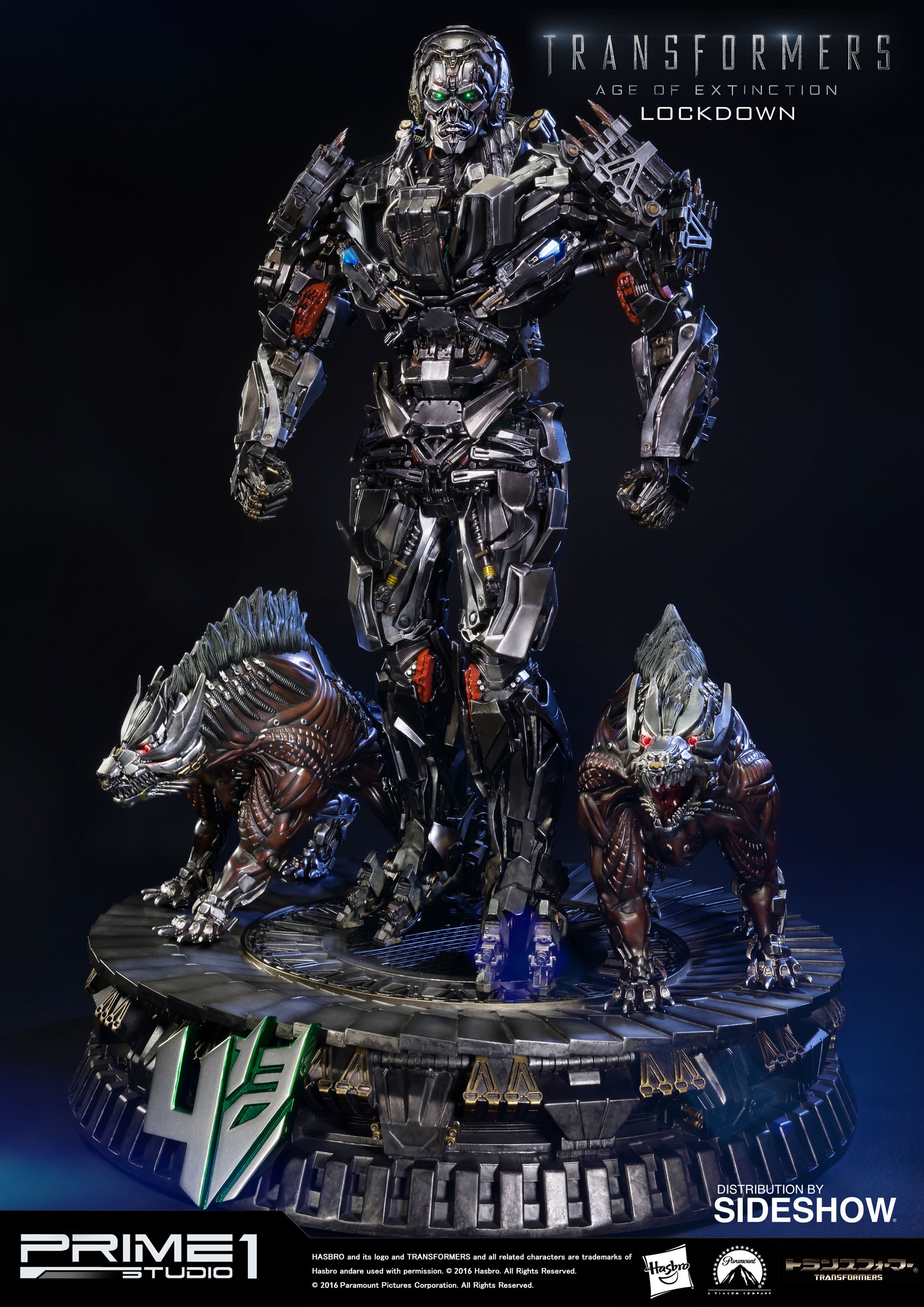 Transformers Lockdown Polystone Statue  Collector Edition (Prototype Shown) View 8