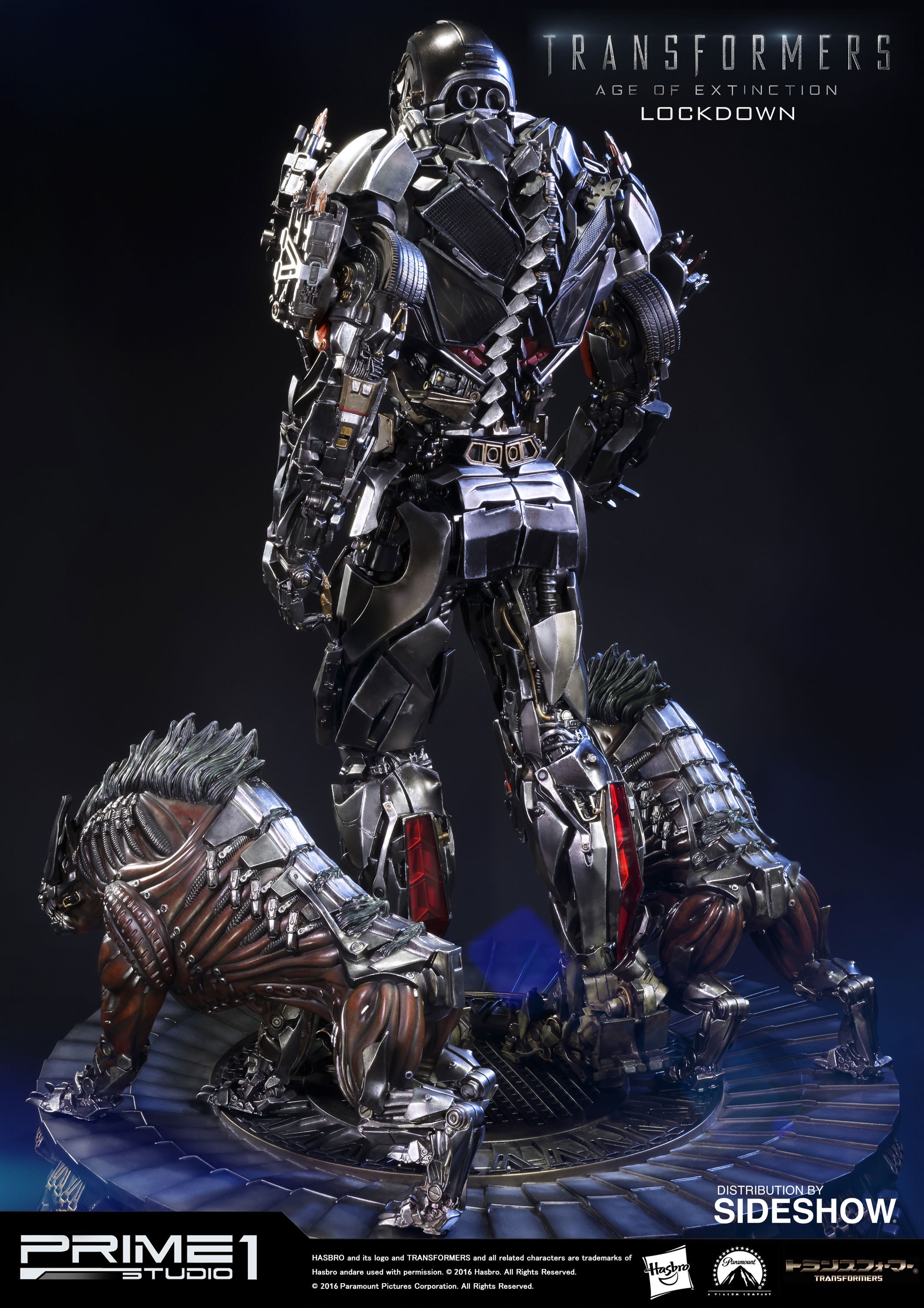 Transformers Lockdown Polystone Statue  Collector Edition (Prototype Shown) View 9