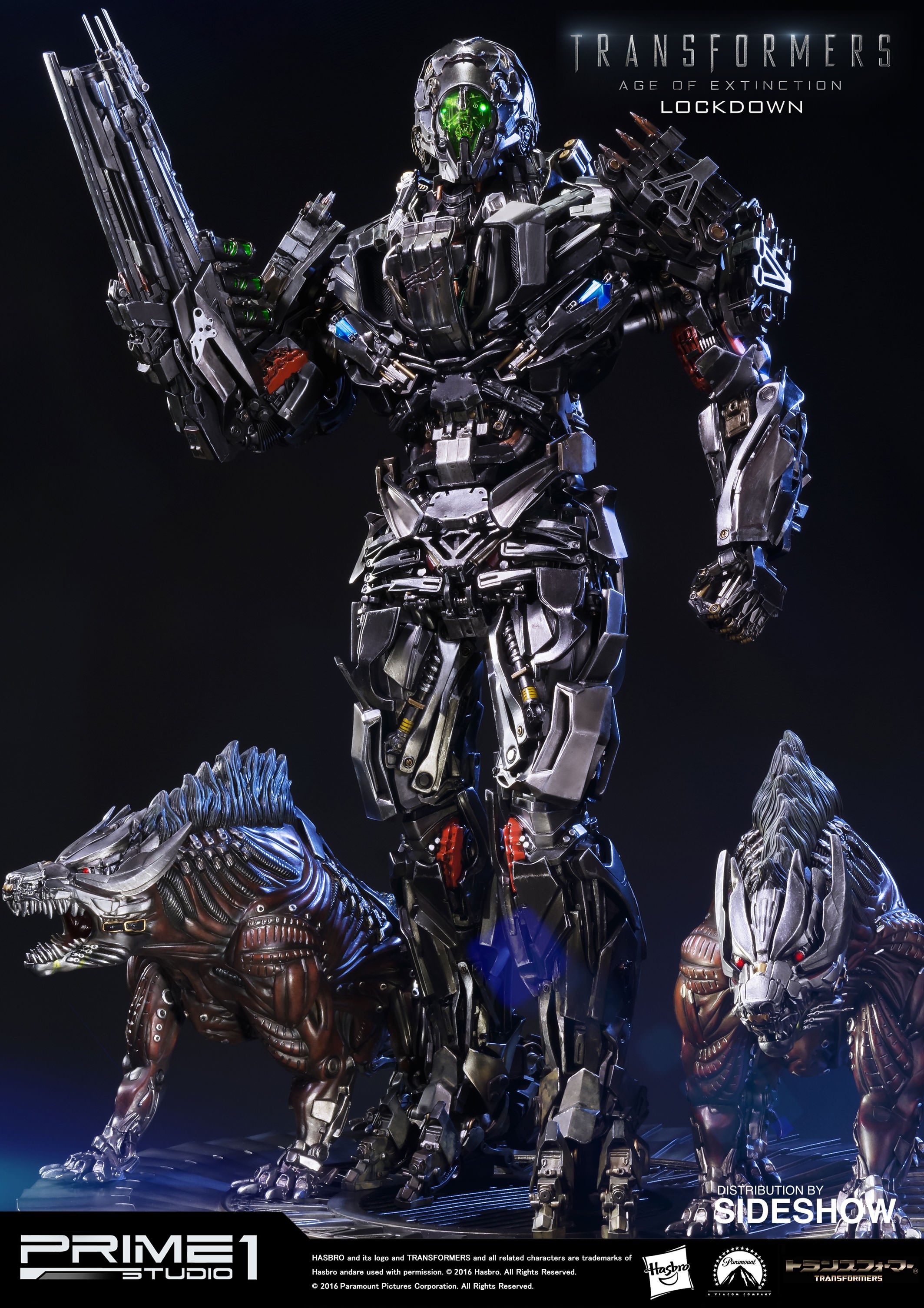 Transformers Lockdown Polystone Statue  Collector Edition (Prototype Shown) View 15