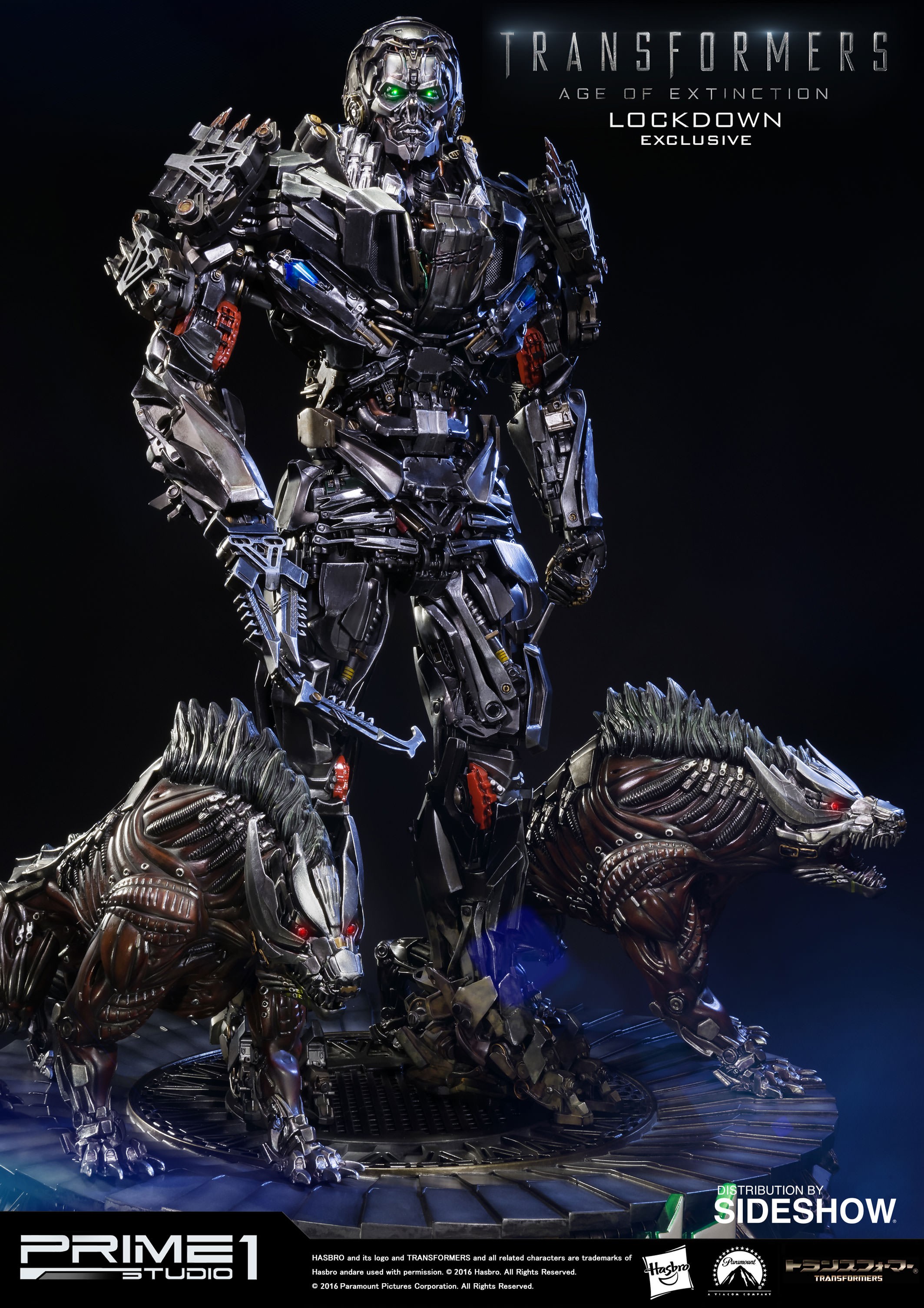 Transformers Lockdown Polystone Statue  Exclusive Edition (Prototype Shown) View 2