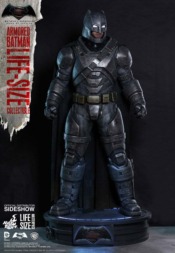 DC Comics Armored Batman Life-Size Figure  Exclusive Edition (Prototype Shown) View 3
