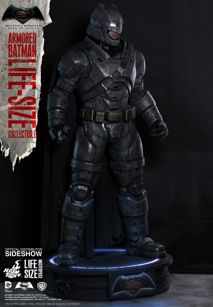 DC Comics Armored Batman Life-Size Figure  Exclusive Edition (Prototype Shown) View 4